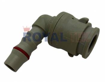 CONECTOR RAPIDO ROYALTEK 90 GRADOS UNIVERSAL 5/16 / 8MM (INTERNO) X 16.94 (EXTERNO) 5/16 / 4.77 (INTERNO) X 7.93 (EXTERNO) ---